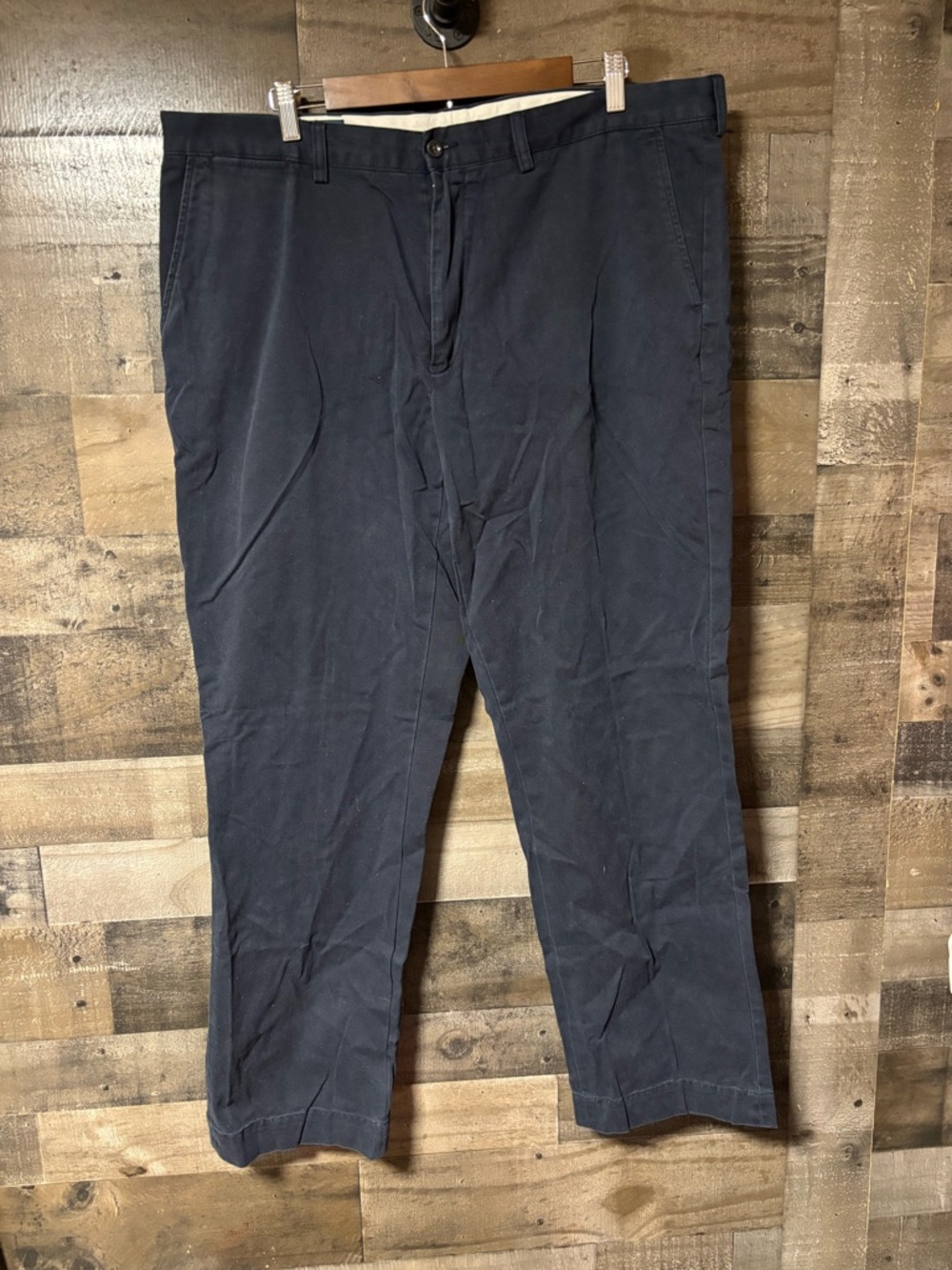 Polo by Ralph Lauren Dark Navy Cotton Chinos  Red Pony Embroidered 40x32
